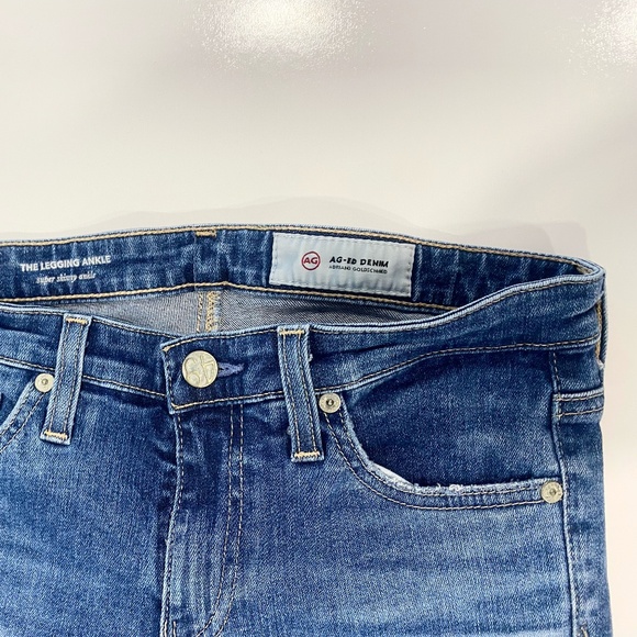 AG Adriano Goldschmied Women's Super Skinny Ankle Legging - 26R - Picture 4 of 10